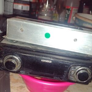 Kenwood Black Car Audio System